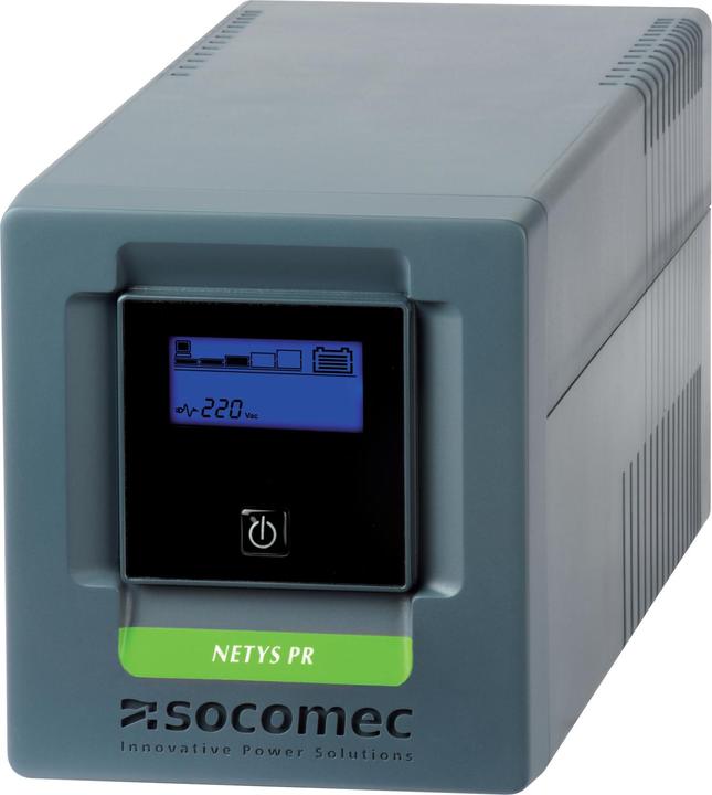 Socomec NETYS PR Mini Tower NPR-1000-MT uninterruptible power supply (UPS) Line-Interactive 1 kVA 4 (1 VA, 700 W, Line-Interaktiv USV)