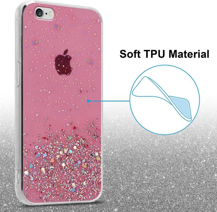 Image du produit Cadorabo Couverture TPU paillettes scintillantes (Apple iPhone 6)