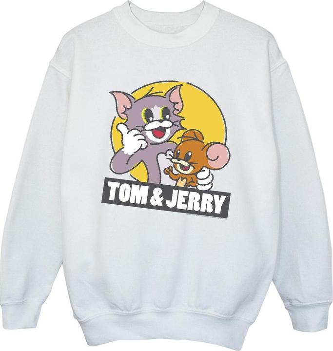 Tom & Jerry Sketch Logo Sweatshirt Jungen