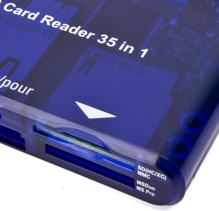 Produktbild Hama USB-2.0-Multi-Kartenleser 35in1 (USB 2.0)