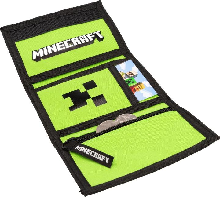 Actual product image Minecraft Logo Creeper Wallet