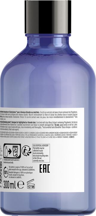 Actual product image L'Oréal Professionnel Serie Expert Blondifier Gloss (300 ml, Liquid shampoo)