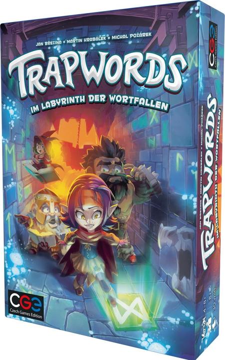 Actual product image Czech games edition Trapwords (German)