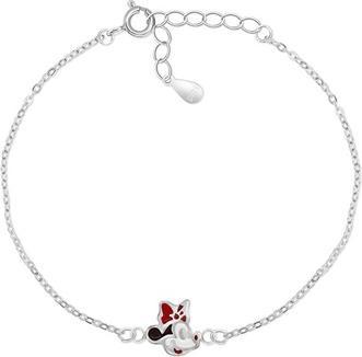 Brilio Silver - Playful silver Minnie bracelet BRC49W