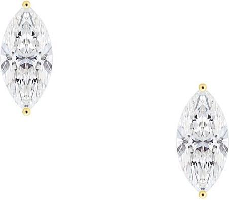 Candy Ohrstecker Xena, 925 Sterling Silber, vergoldet (925 Sterling Silber, 925er Sterlingsilber, 18k vergoldet)