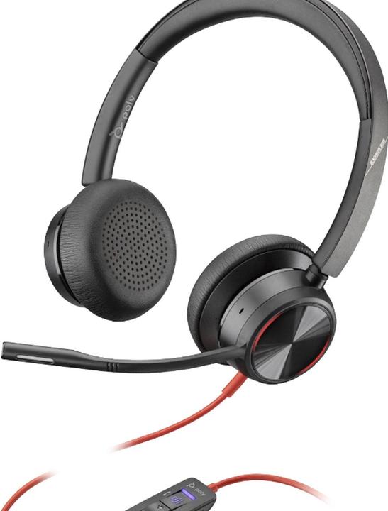 Image du produit Poly Headset Blackwire 8225 UC USB-C (Filaire, USB-C)