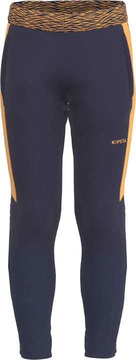 Kipsta Kinder Fussball Trainingshose - CLR orange/marineblau (6, 7, 8)