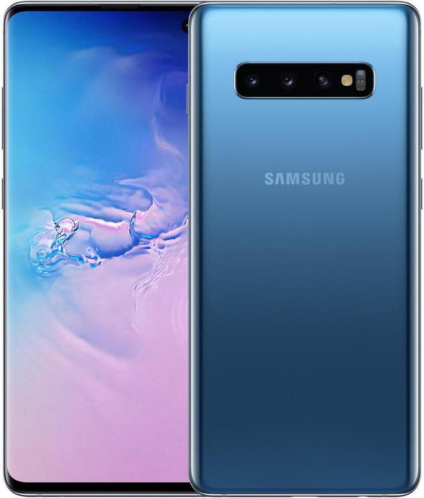 Produktbild Samsung Galaxy S10 EU (128 GB, Prism Blue, 6.10", Hybrid Dual SIM, 4G)