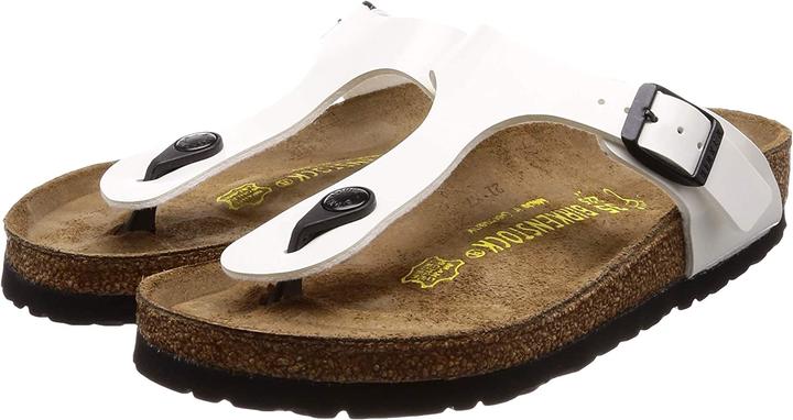 Image du produit Birkenstock GIZEH Kids Birko-Flor Narrow - Blanc Laqué (31)
