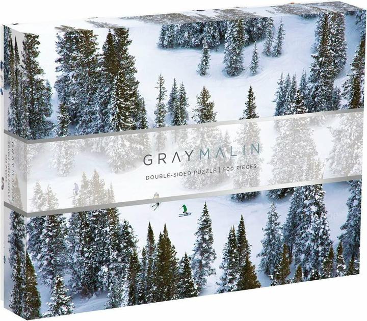 Productafbeelding Abrams & Chronicle Gray Malin De Sneeuw - 2-zijdige puzzel (500 onderdelen)