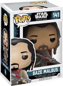 Actual product image Funko Star Wars Rogue One: Baze Malbus Pop!