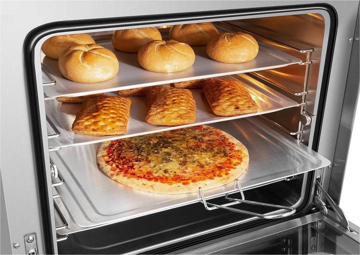 Produktbild Royal Catering Heissluftofen Gastro Pizza Backofen Konvektomat Kombidämpfer Backgerät 4 Bleche