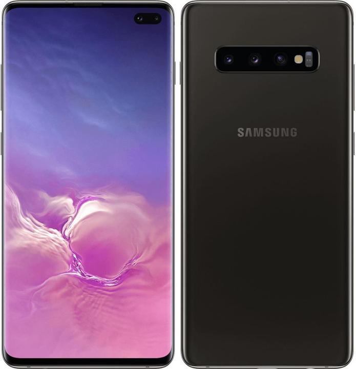 Samsung Galaxy S10+ EN version (512 GB, Ceramic Black, 6.40", Hybrid Dual SIM, 16 Mpx, 4G)