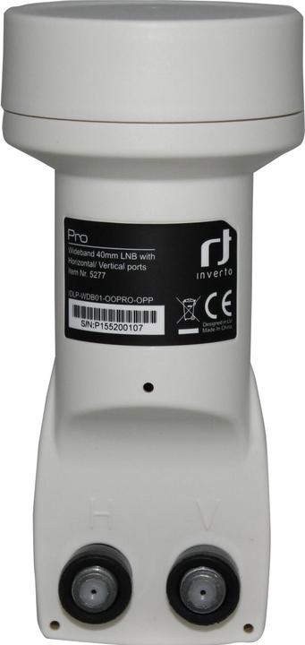 Actual product image inverto IDLP-WDB01-OOPRO-OPP Pro (Twin LNB, 40mm)