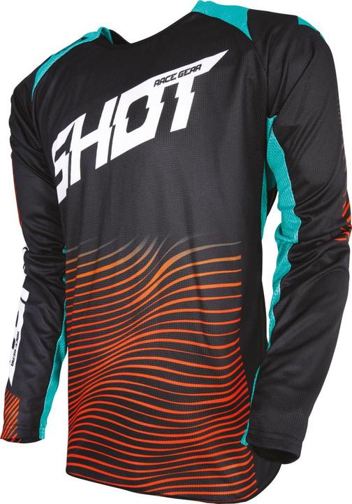 Shot AEROLITE OPTICA Jersey mint-orange L (L)