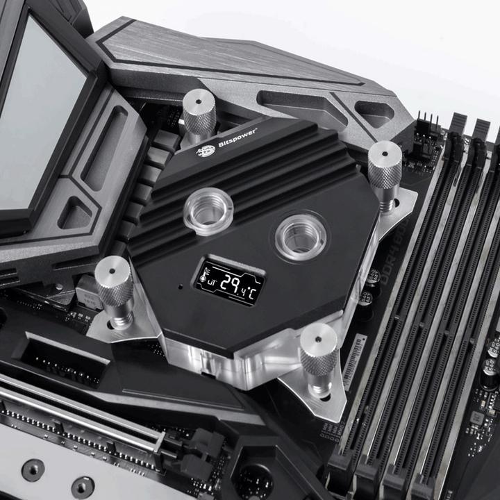 Immagine prodotto Bitspower Blocco CPU Summit M con display OLED
