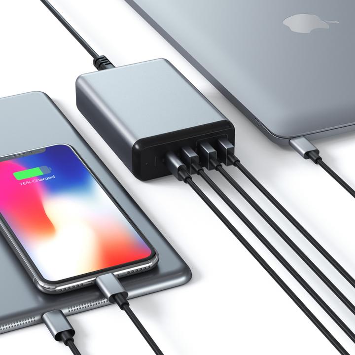 Actual product image Satechi USB-C Travel Charger (75 W)