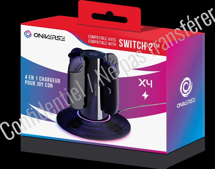 Produktbild Oniverse QUADRANT Magnetische Ladestation für 4 Joycons™ - Gaming-Zubehör (Switch)