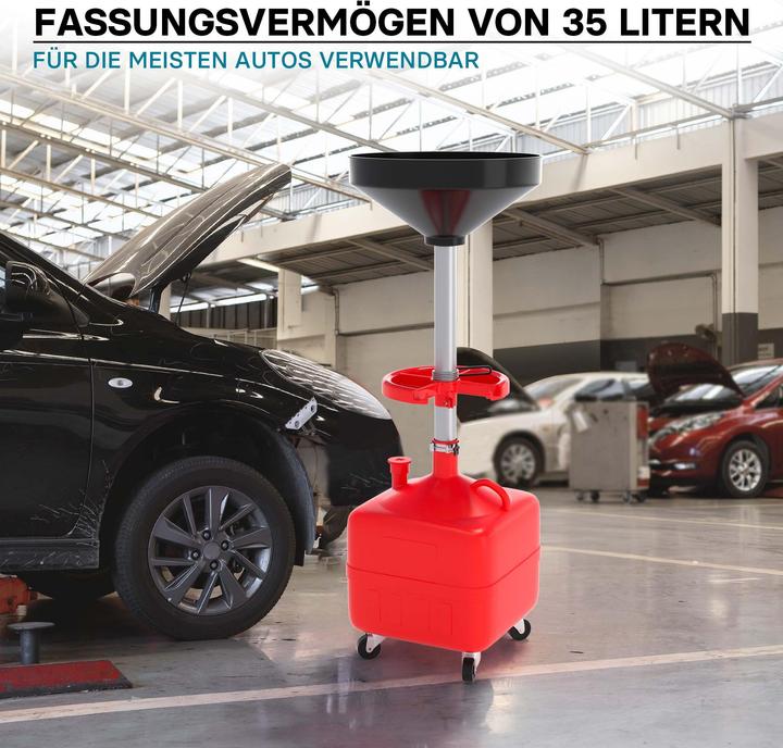 Produktbild Wiltec Ölauffangwagen