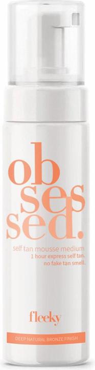 Fleeky Self Tan Mousse - Getöntes selbstbräuner Mousse Medium (Selbstbräunungsschaum, 200 ml)