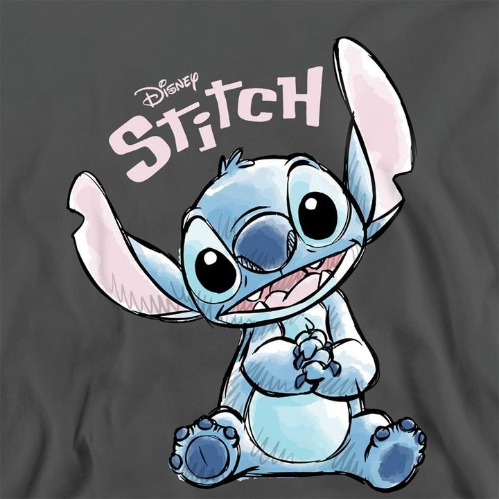 Immagine prodotto Lilo & Stitch Colour Me Happy Felpa Girocollo Adulto Unisex (M)