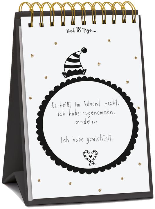 Produktbild Tisch-Adventskalender »Visual Words«