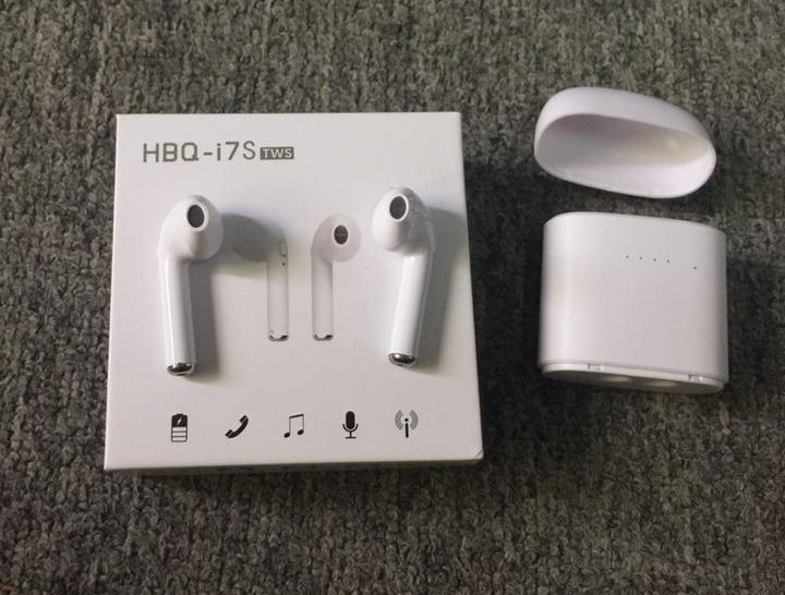 Image du produit PhoneLook Ecouteurs sans fil i7S TWS Bluetooth 4.2 avec étui de rangement et de chargement (100 h, Sans fil)