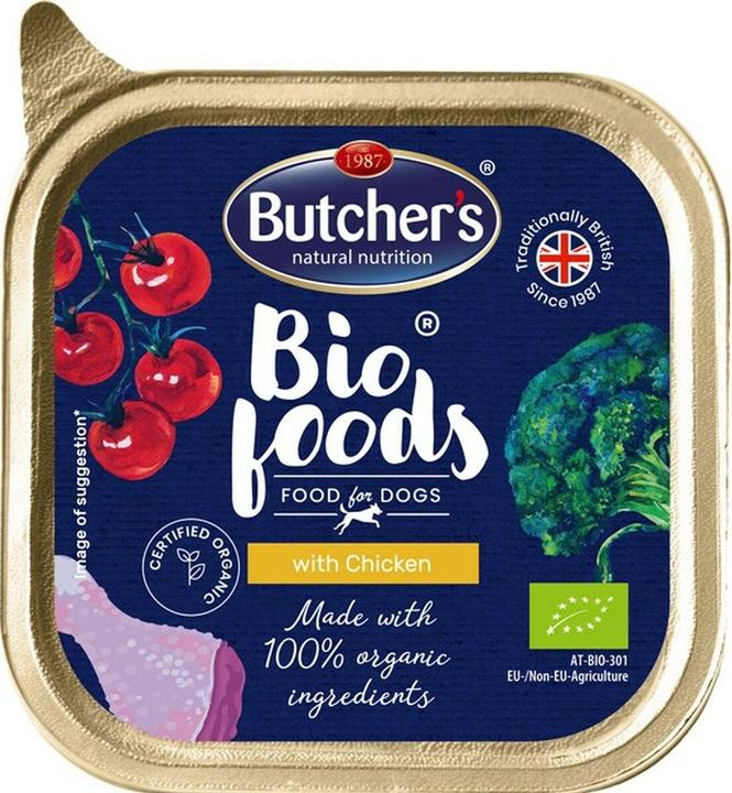 Produktbild Butcher's Butcher’s Bio Foods mit Huhn 150g (Adult, 1 Stk., 150 g)