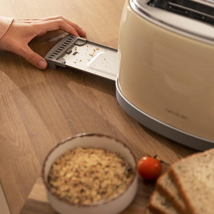 Produktbild Cecotec Grille-pain Toast&Taste 800 Vintage (Jaune)