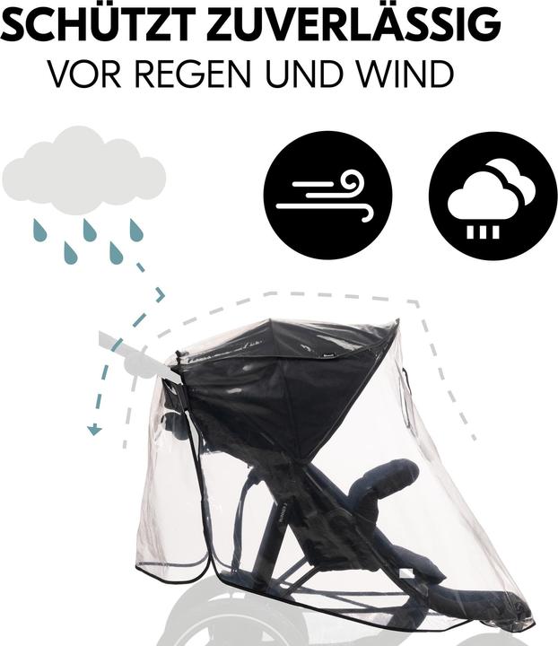 Image du produit Hauck Pushchair Raincover 3W