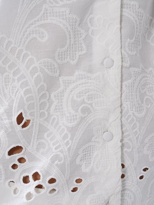 Produktbild Selected Femme Slfdahlia Ss Broderi Shirt Noos (38)