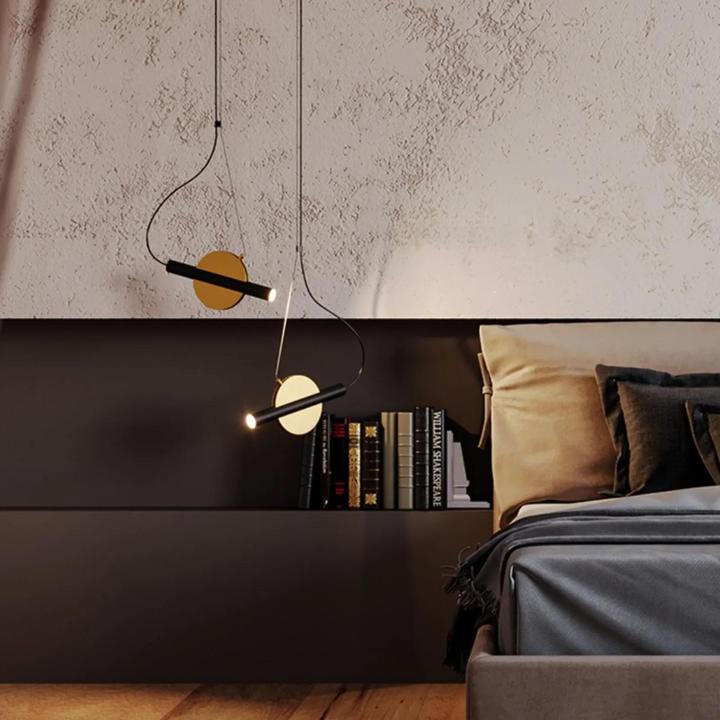 Immagine prodotto Maytoni Lampada a sospensione Enigma LED, lampada a sospensione 5W in ottone 90Ra bianco caldo (350 lm)