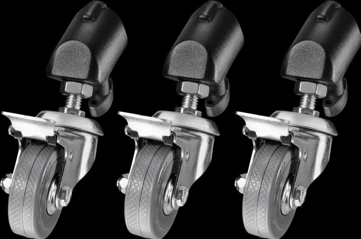 Actual product image Walimex pro Tripod wheels Pro set of 3 (Tripod feet)