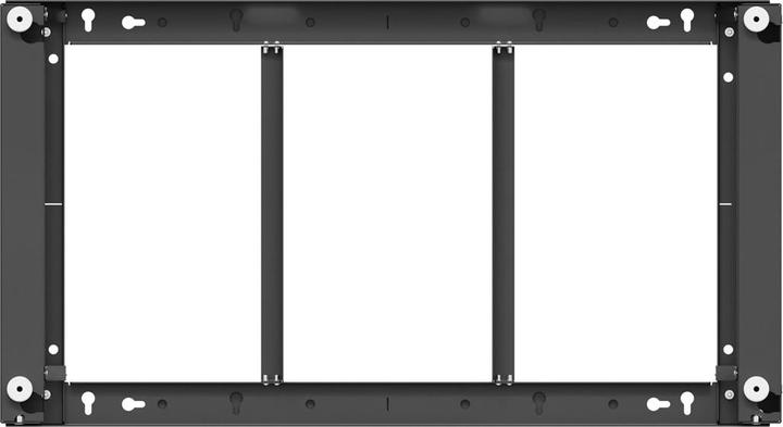 Image du produit Hagor WH OH46 wall mount for SAMSUNG OH46 series landscape and portrait format possible highly weath (Mur, 46", 36 kg)