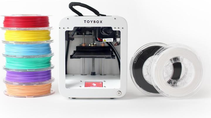 Produktbild Toybox 3D Printer Deluxe Food Bundle 7 pack (PLA, 1.75 mm, 250 g, Mehrfarbig)