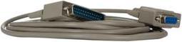 Actual product image Rs Pro Serial cable / 9-pin, D-Sub female / 25-pin, D-Sub male, 3m, grey, CE, REACH (0.18 m)