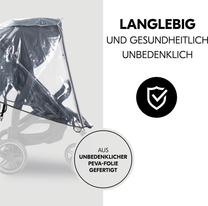 Actual product image Hauck Pushchair Raincover 4W