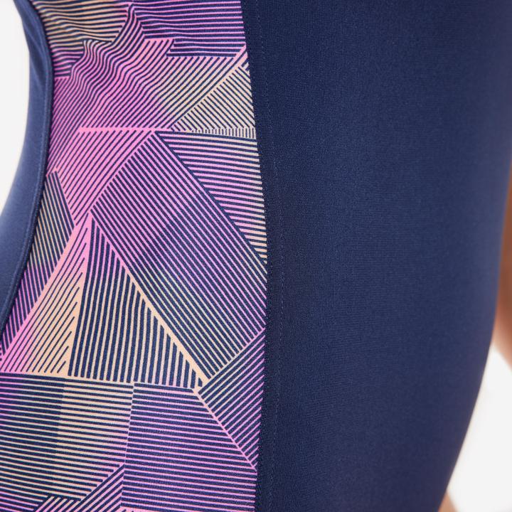 Image du produit Nabaiji Maillot de bain 1 pièce natation Femme - Kelly bleu rose (40, 42)
