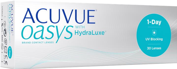 Produktbild Acuvue Oasys with Hydraluxe (-3.75, Tageslinse, 30 Stück, Sphärisch)
