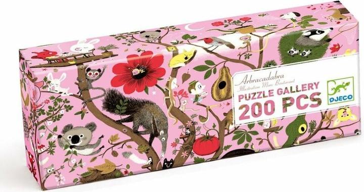 Actual product image Djeco Gallery Puzzle Arbracadabra 200 pezzi (200 pieces)