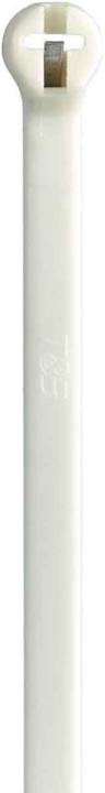 Actual product image ABB Ty-Rap® Cable Tie with Steel Nose Lock (L x W) 356 mm x 2.4 mm TY5234M Colour: Natural 100 pcs. (Plastic cable ties, 2.54 mm, 100 pcs.)
