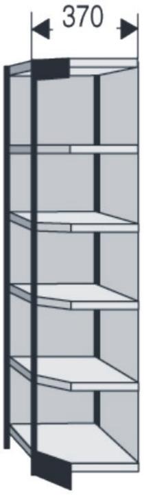 Produktbild kaiserkraft Büro-Regalsystem, mit Rückwand