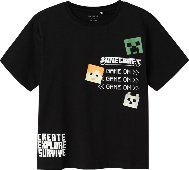 Name it T-Shirt JAFAR MINECRAFT Kurzarmshirt (116)