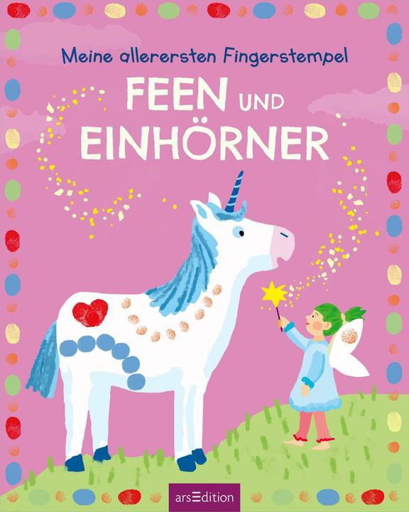 Immagine prodotto Meine allerersten Fingerstempel Feen und Einhörner