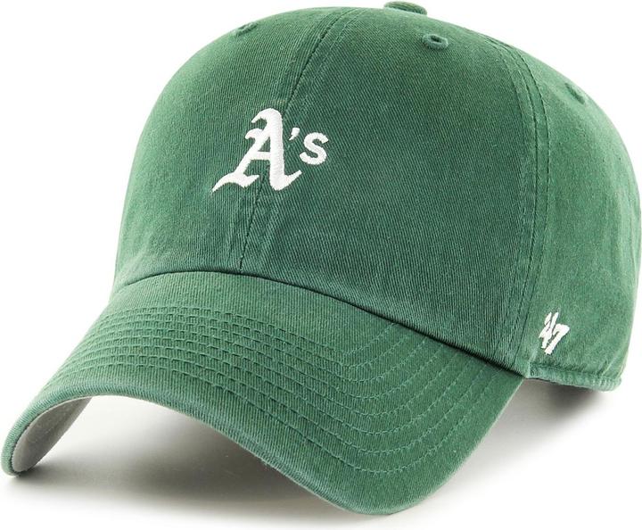 47 Brand Adjustable Cap - BASE Oakland Athletics dunkel grün (One Size)