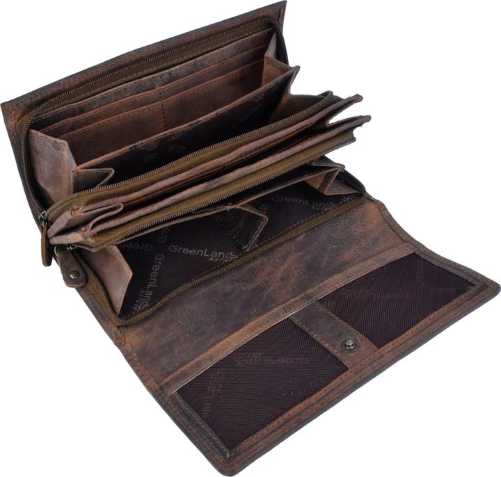 Image du produit Greenland Nature Montenegro Porte-monnaie en cuir 19 cm