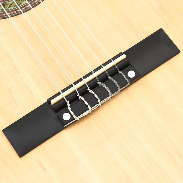 Produktbild VidaXL Gitarrenset (Konzertgitarre, Nylon, Lindenholz, Hartplastik)