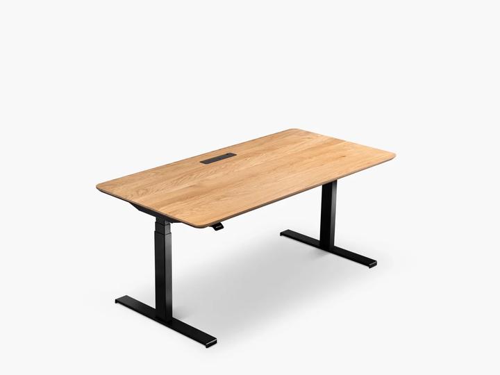 Balolo Desk Cockpit Eiche (Massiv) Schreibtisch (160 x 80 cm)