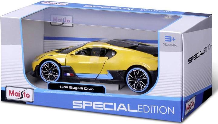 Produktbild Maisto Bugatti Divo 1/24 gelb