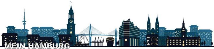 Produktbild Trenddeko Skyline Mein Hamburg 02 (240 x 57 cm)